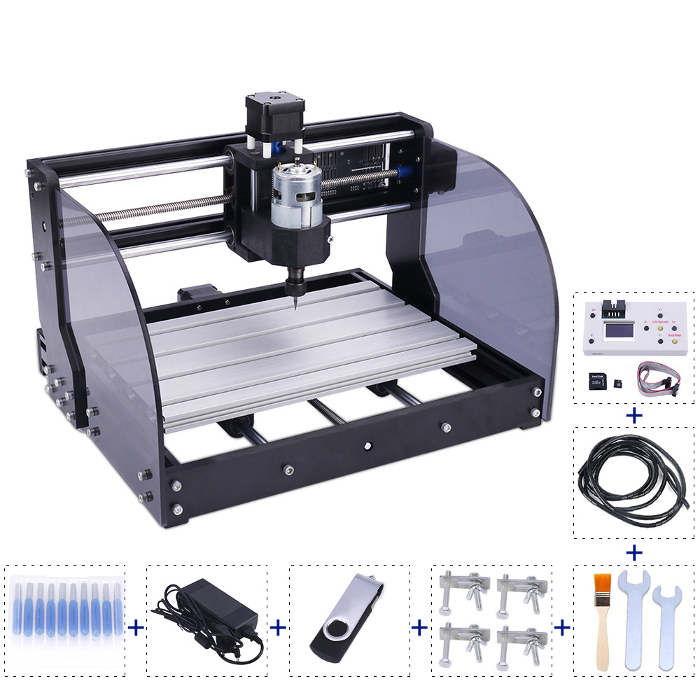 The CNC3018Pro max laser engraving machine can be operated offline as a DIY small laser engraving machine with numerical control undefined