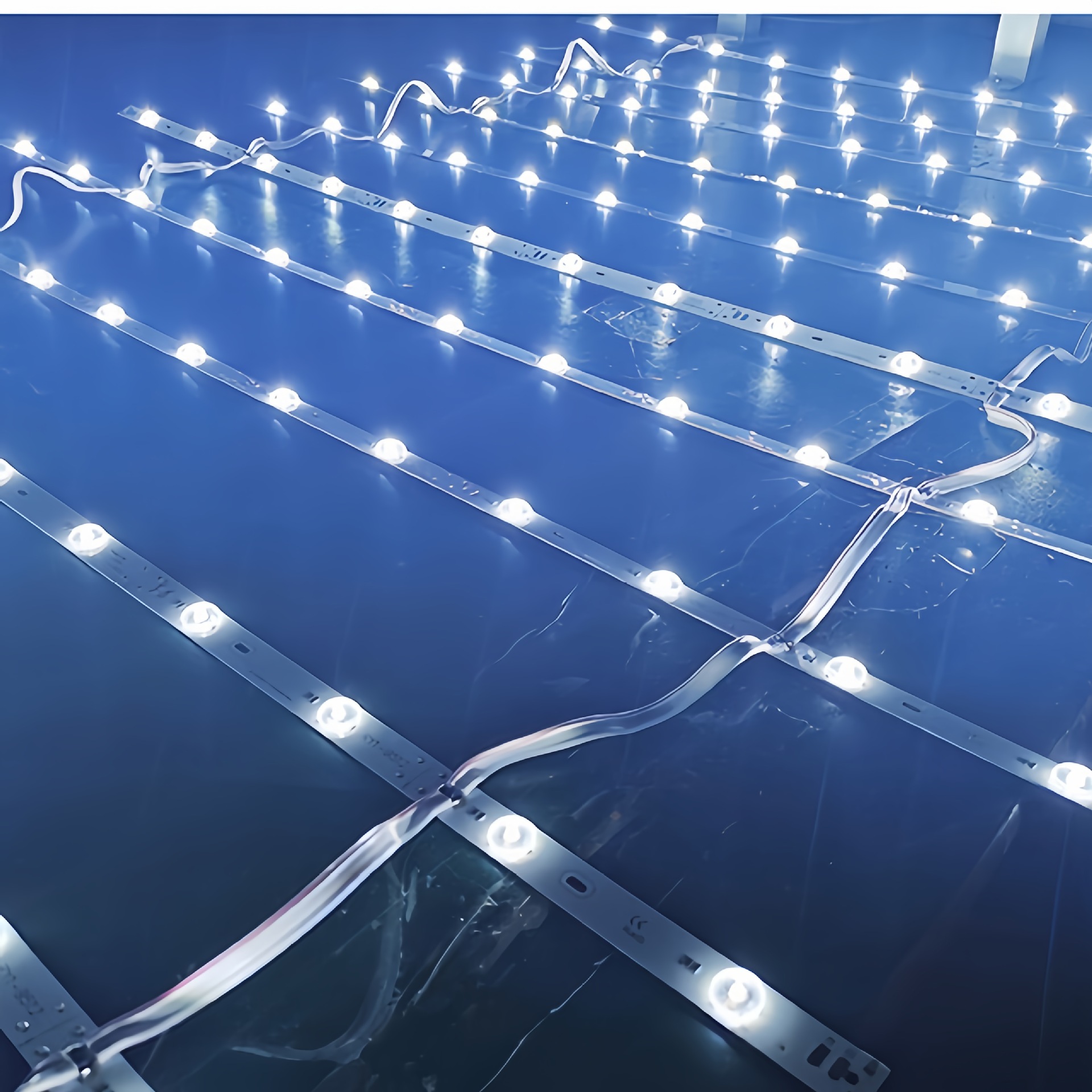 3030 diffuse reflection light strip, 12V non-waterproof advertising light box, led light strip, fabric light box, soft film ceiling light source details Picture