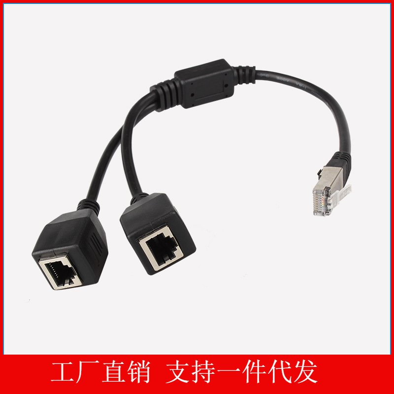 Cat5 RJ45 1 cm 2 busbar network port 1 to 2 wire network cable 1 to 2 CAT6 1 to 3 full figure