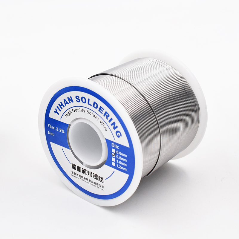 # 500g solder wire, 63% rosin core, tin wire 1.0, 0.8, 0.6mm, lead high-brightness, low-temperature melting point Item Picture