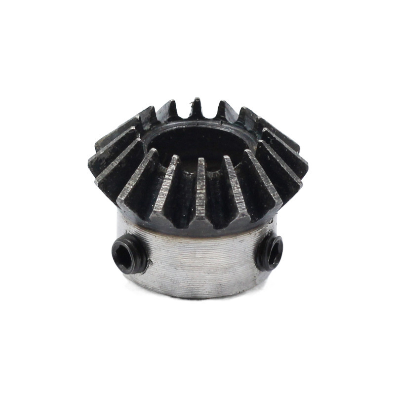 Standard hole bevel gear /90 degrees / 1:1 bevel gear/finished inner hole /45 # steel/quenched/screw hole fixed Item Picture