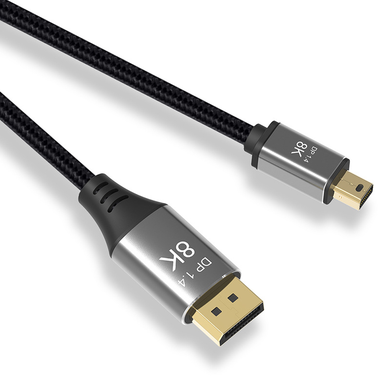 1.4 version minidp to DP cable Bidirectional mutual conversion cable Displayport cable 4K@144Hz high definition cable Item Picture