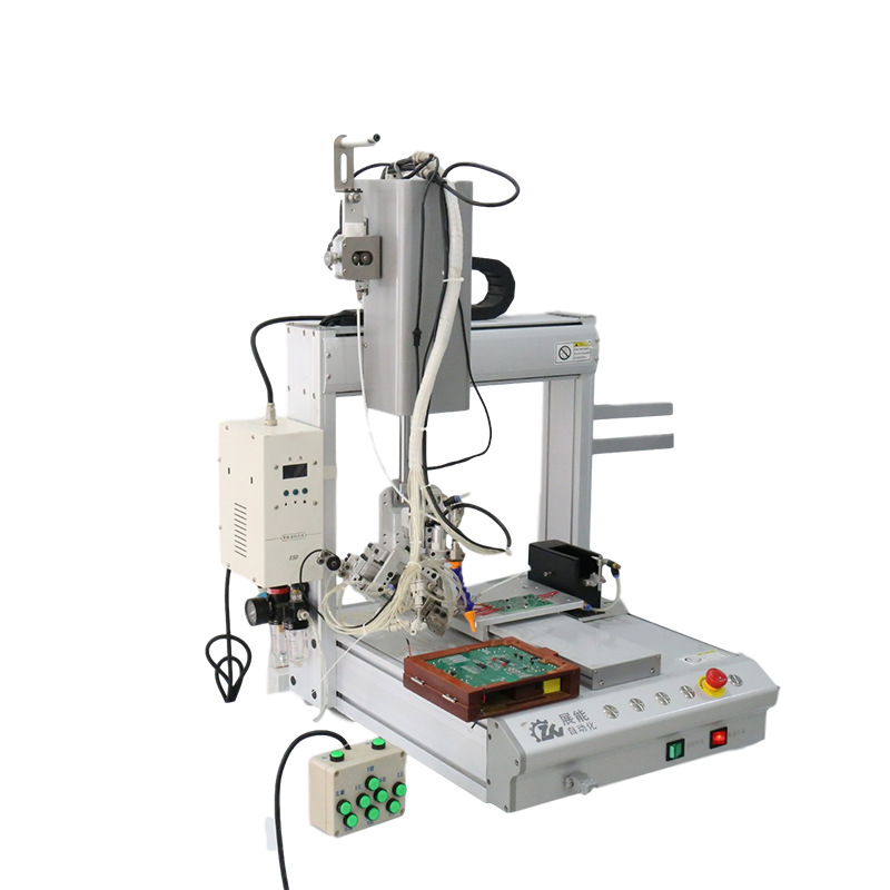 Fully automatic wire soldering machine ZN-HXJ automatic wire soldering machine, small soldering machine, automatic wire soldering machine, foot-operated wire soldering machine Item Picture