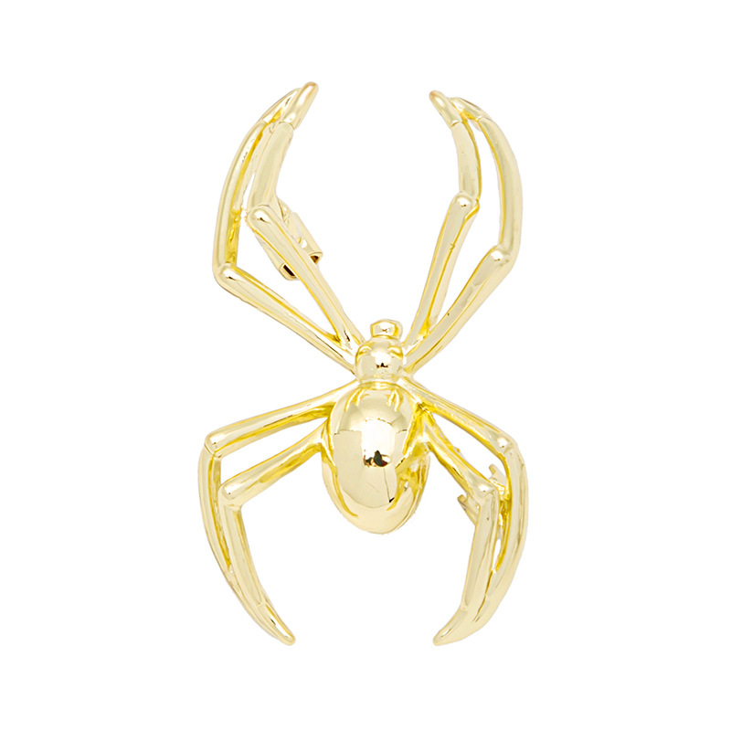 European and American trendy and creative spider brooches, retro fashion, versatile and elegant clothing accessories, suit pins and badges Item Picture