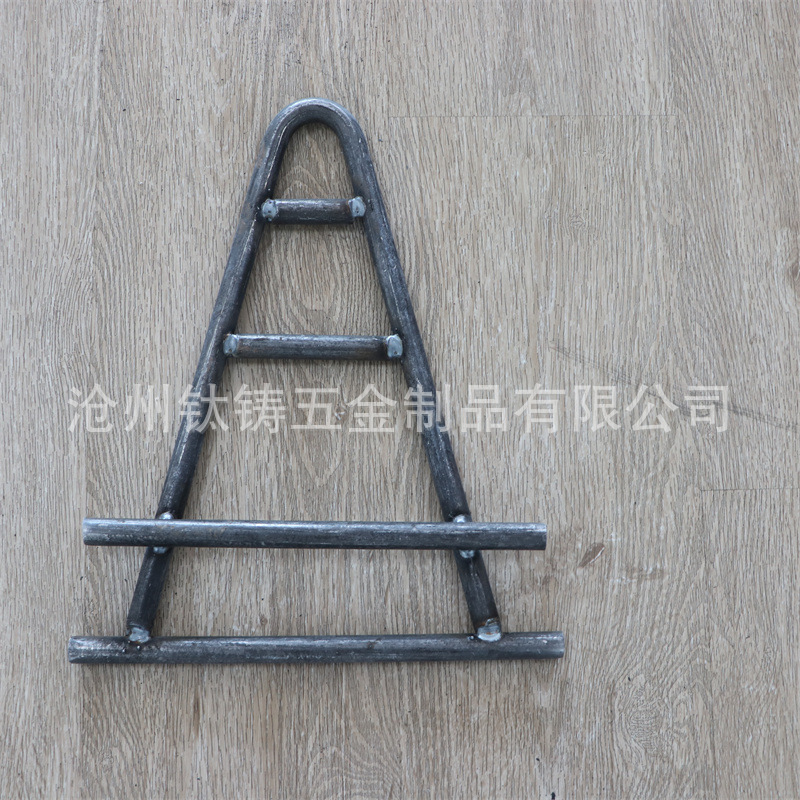 Small workstation tools, automotive material rack workstation tools, Changan Ford Seres tooling vehicle towing hooks, drag hooks Specification drawing