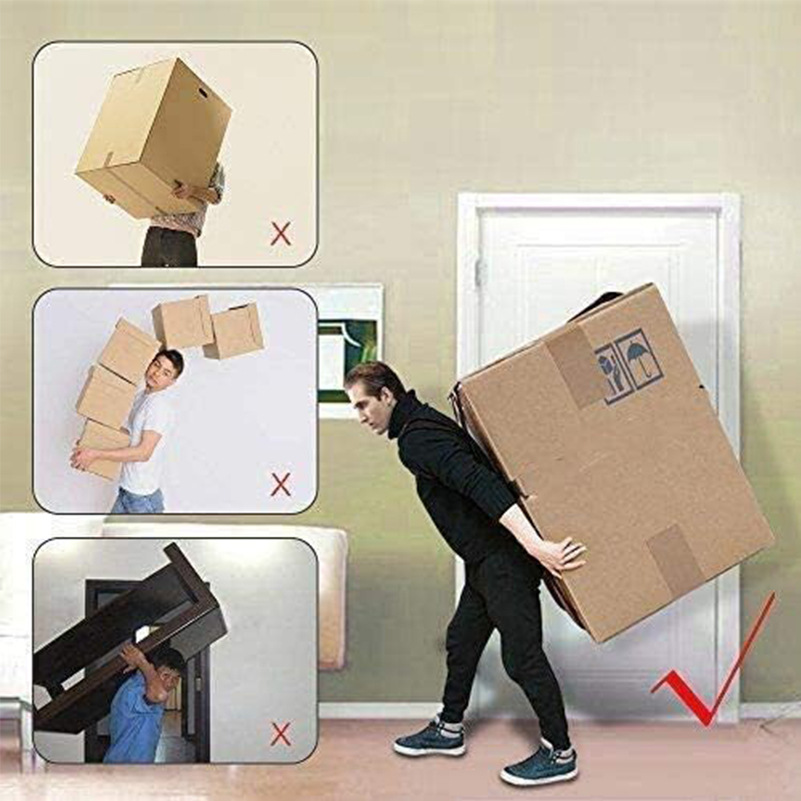 Single-person moving magic tool: refrigerator and washing machine moving belt, moving company, large furniture up and down stairs effortless moving belt Specification drawing