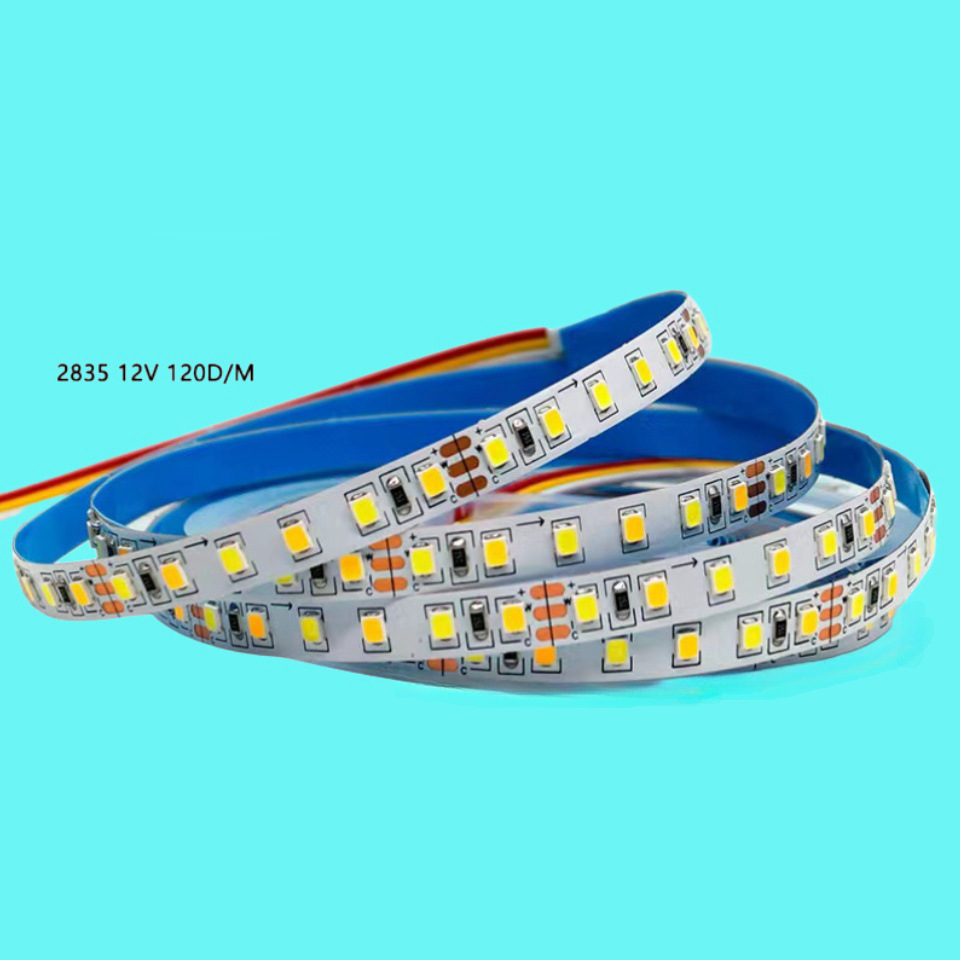 12V low-voltage 2835 light strip, self-adhesive single-color and dual-color soft light strip, smart mirror accessory, light strip power supply, touch switch details Picture