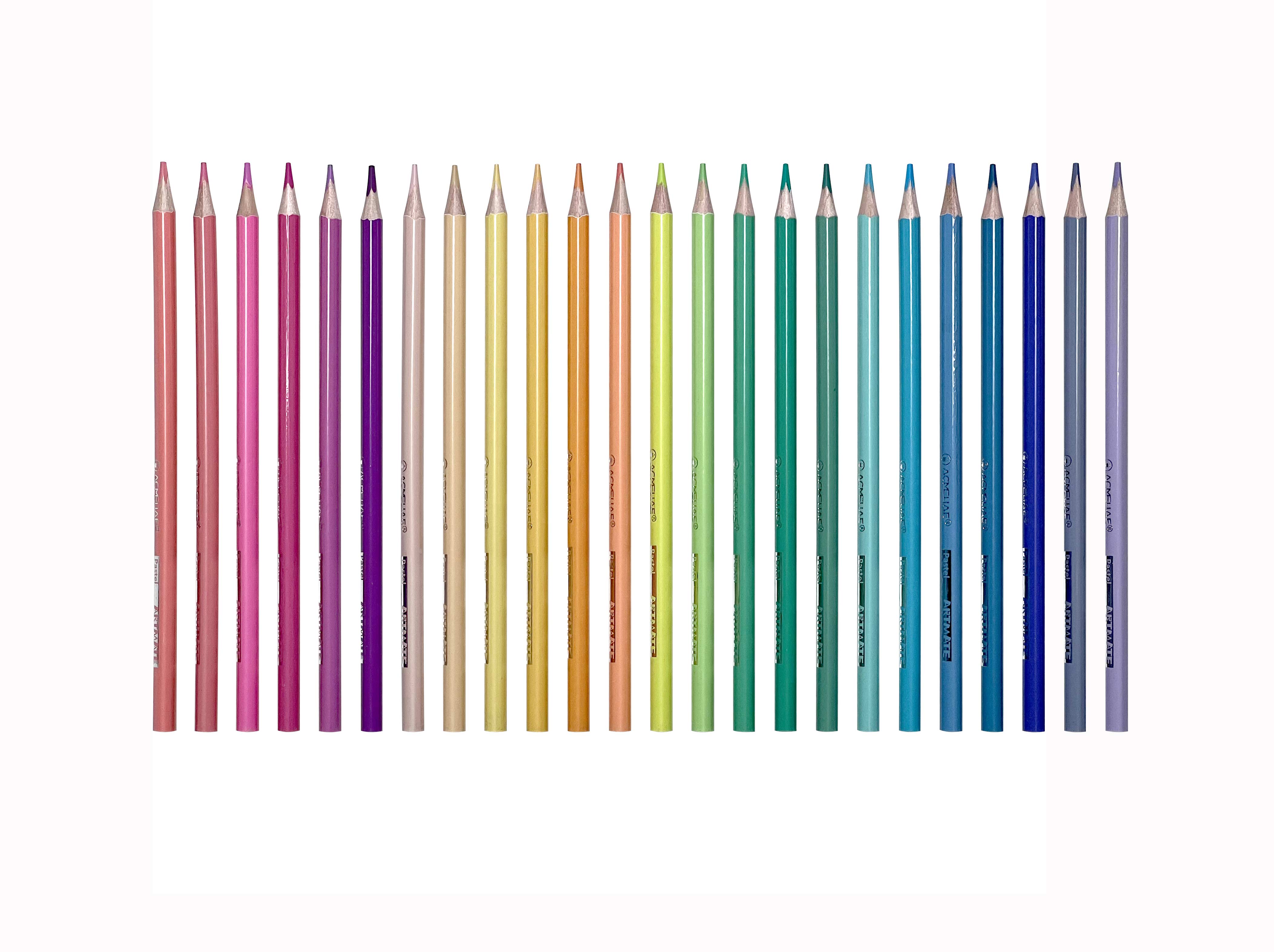 ACMELIAE 7”24 Pcs Pastel color pencils Application Scenario