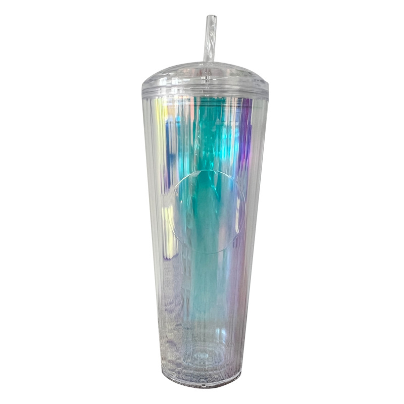 【 Processing and Customization 】 Diamond cups are selling well. The drinking straw cups are available in a variety of colors and 710ml factory wholesale Item Picture