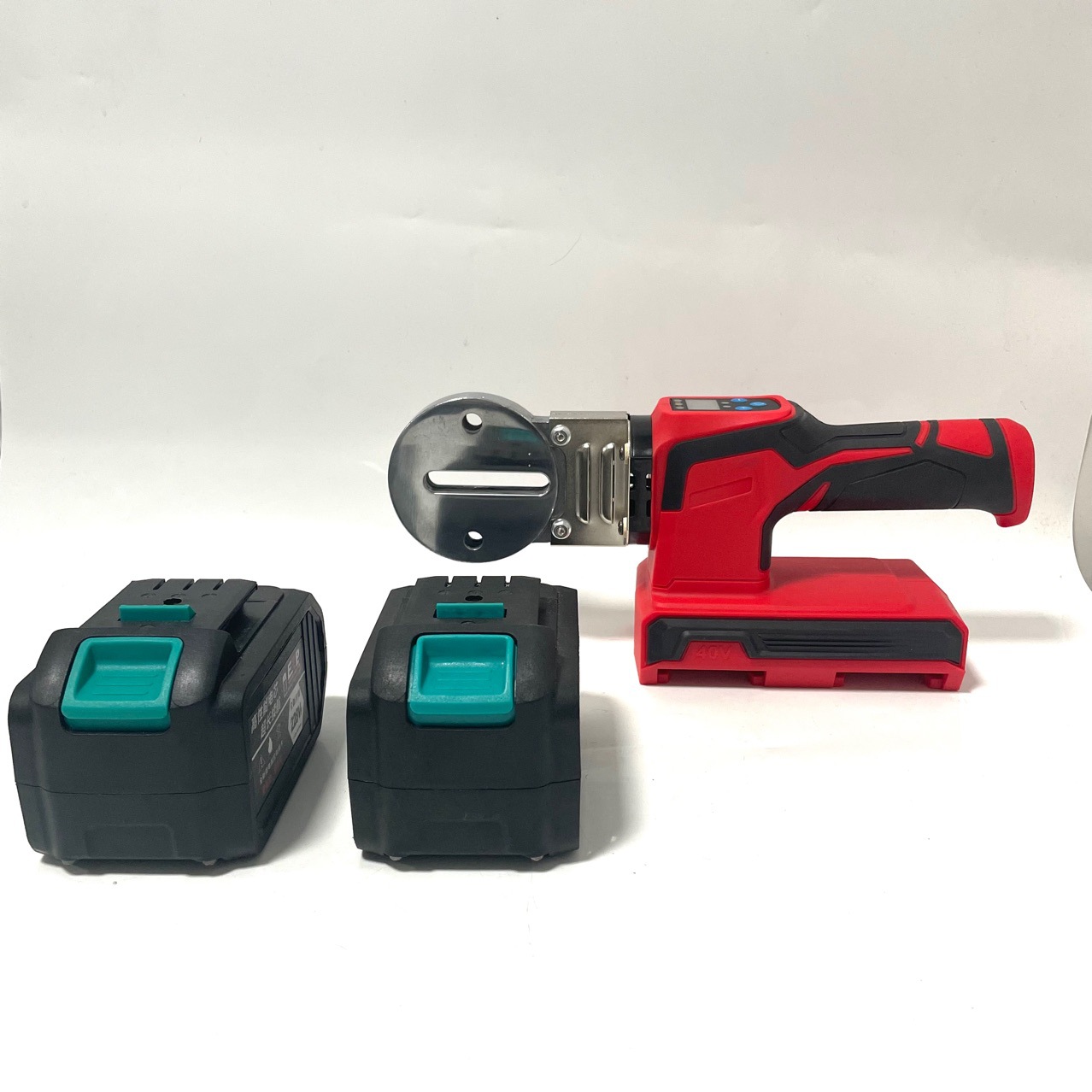 New cross-border bestsellers for foreign trade: dual-battery lithium battery hot melt welding machine, PPR water pipe hot melt welding machine, water and electricity engineering Specification drawing