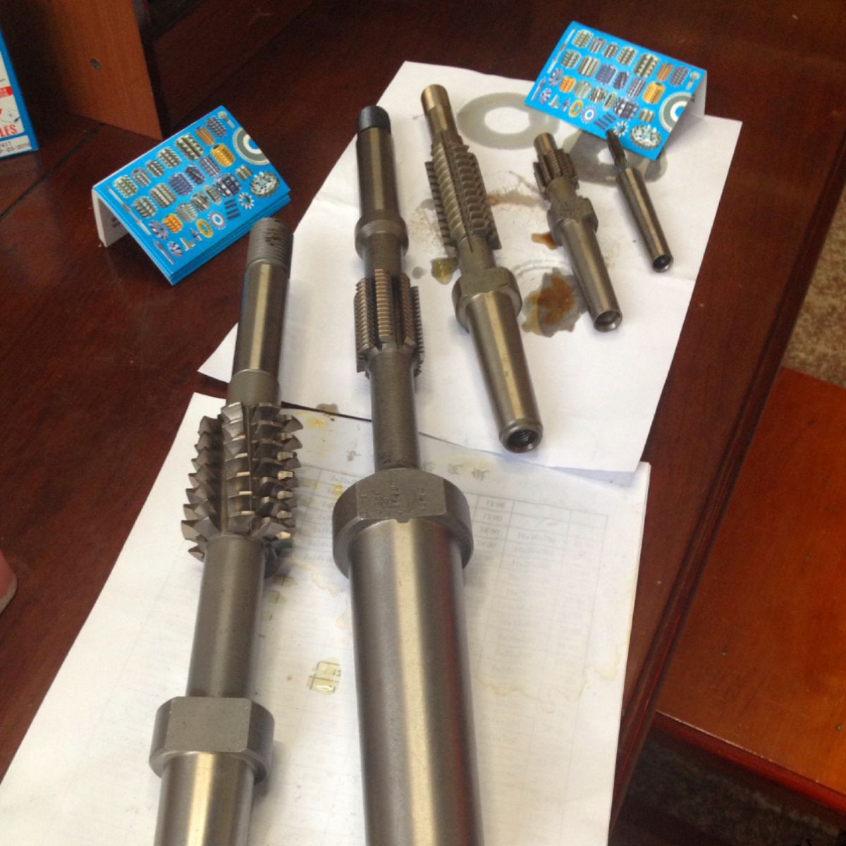 Hole rod worm gear hobs M1, M2, M3, M4, M5, M6, M7, M8, M9, M10 lead Angle, helix Angle, pressure Angle, worm gear hobs full figure