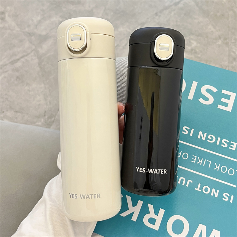 Yongkang food-grade 316 stainless steel insulated cup, simple student high appearance level water cup, sports portable cup customization Specification drawing