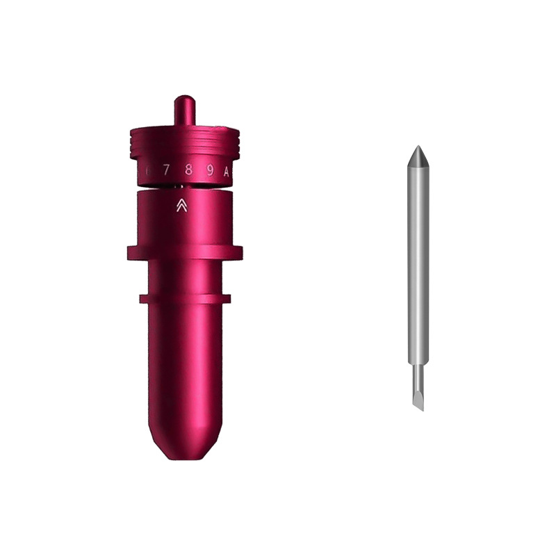 tuoli film cutting machine knife needle consumables, intelligent film cutting machine box set knife head and knife seat accessories, suitable for 168/568 models undefined