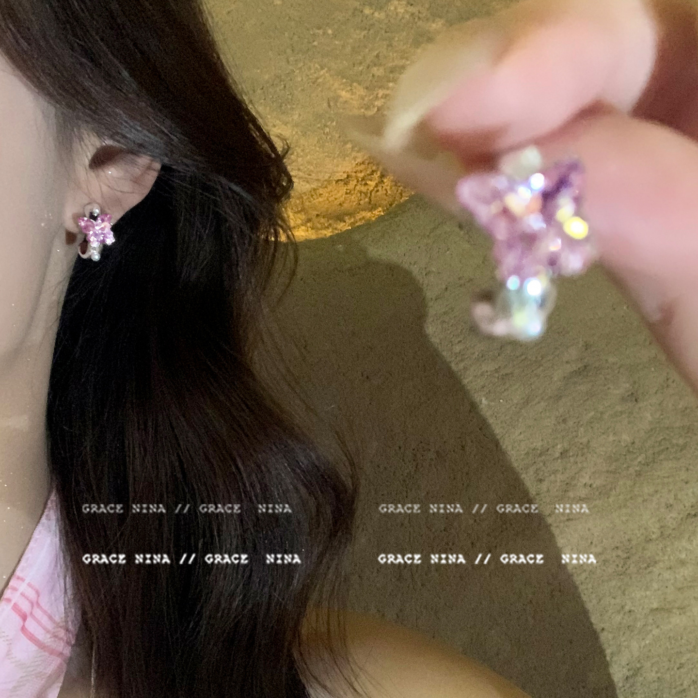 Gentle midsummer! Dopamine zirconium butterfly Stud earrings for Women 2025 New style earrings with unique and niche design sense details Picture