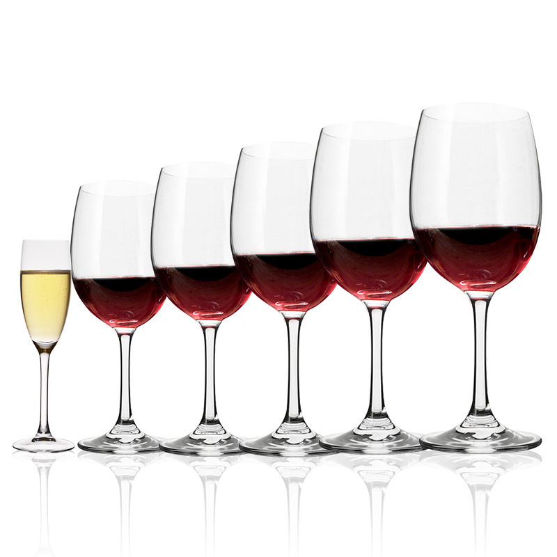 Lemeiya Creative cold-cut red wine glasses, highball glasses, household transparent wine glasses and glass glasses wholesale with logo printing details Picture