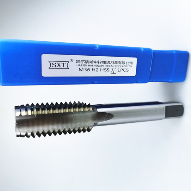 Left thread tap W6542 HSS reverse threaded straight flute tap m3m4m5m6m8m10m12m14m16m18 Application Scenario
