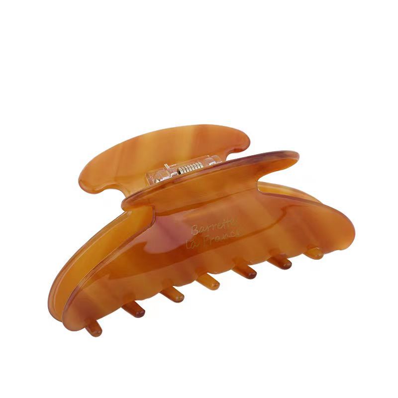 Korean-style French acetate acetate high-end small hair shark clip, Alexander gripper hair clip, hair gripper headwear Item Picture