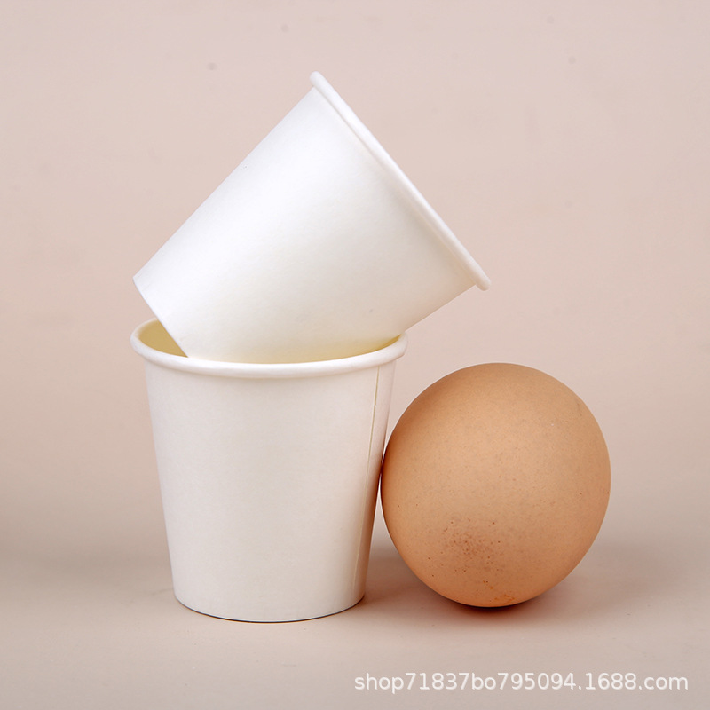 Disposable paper cups, tasting cups, customized logo, factory custom-made, whole case wholesale, supermarket tasting paper cups Specification drawing