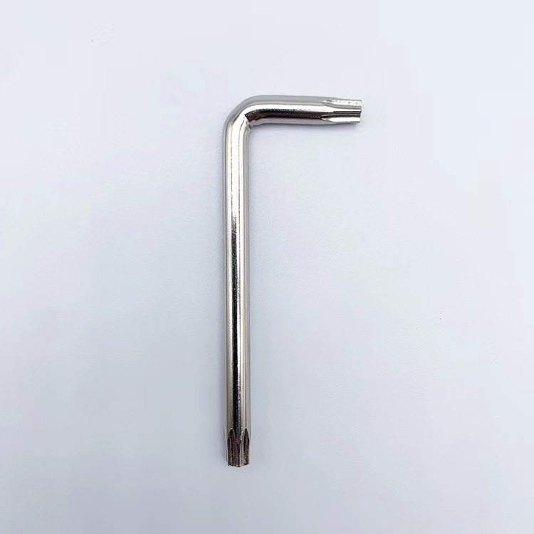 Hole-free plum blossom T6, T7, T8, T9, T10, T15, T20, T25, T30, hardened double-head L-shaped wrench screwdriver details Picture