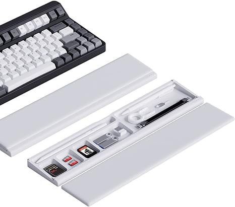 Mechanical keyboard hand support, mouse wrist pad, hand guard, palm rest, desktop storage box, office typing wrist rest Item Picture