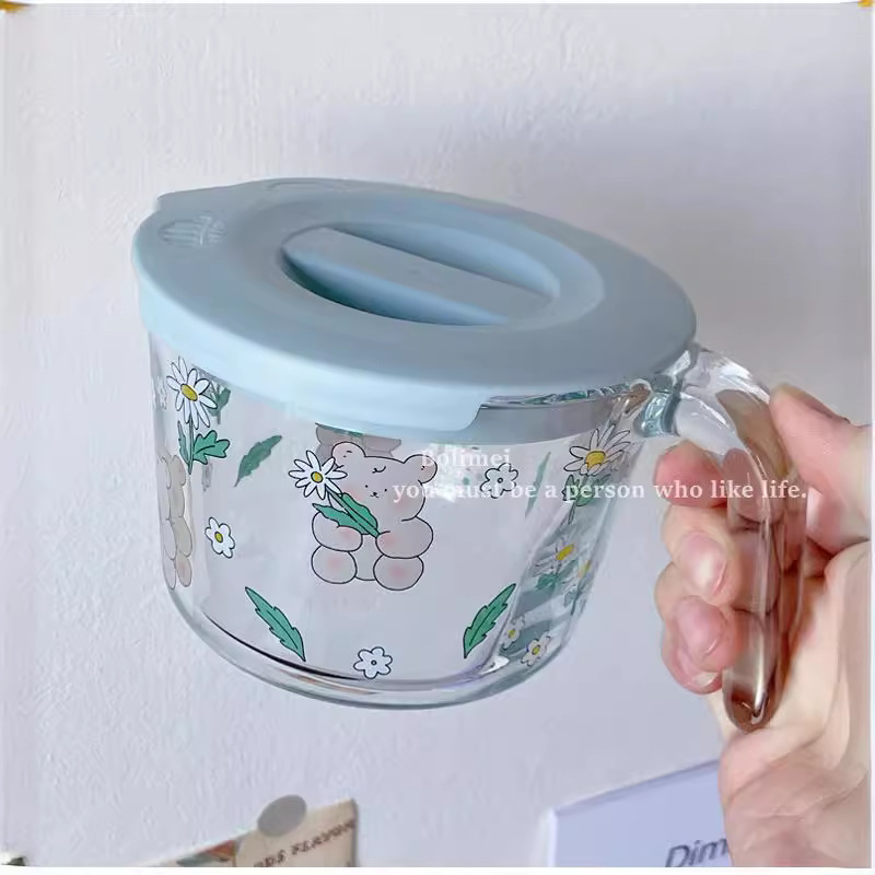 【JMW】 Simple and popular Instagram style bamboo joint cup, juice cup, glass bowl, glass cup, juice cup, milk cup JMW Specification drawing