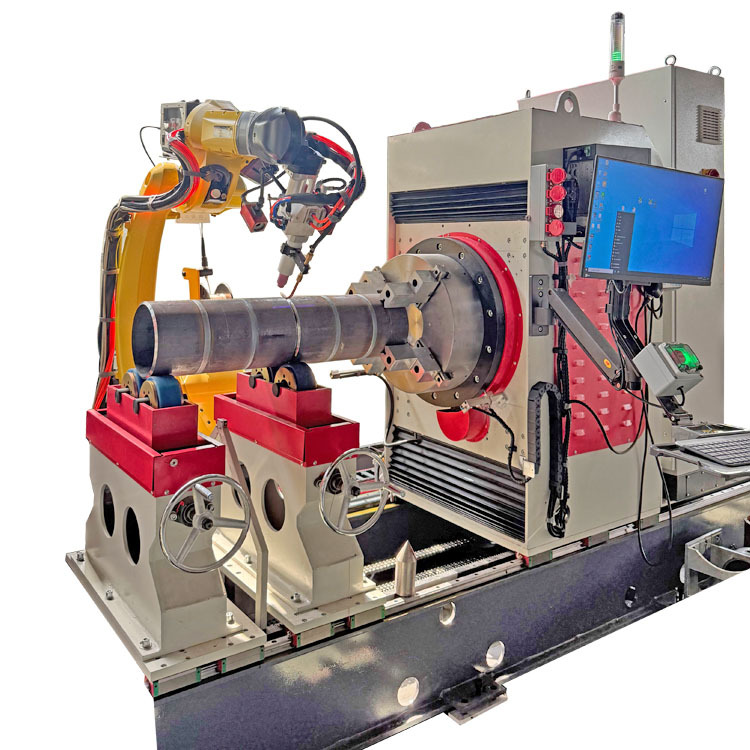 Pipeline prefabrication fully intelligent welding robot, with visual + robot intelligent TIG filling and cover welding Item Picture
