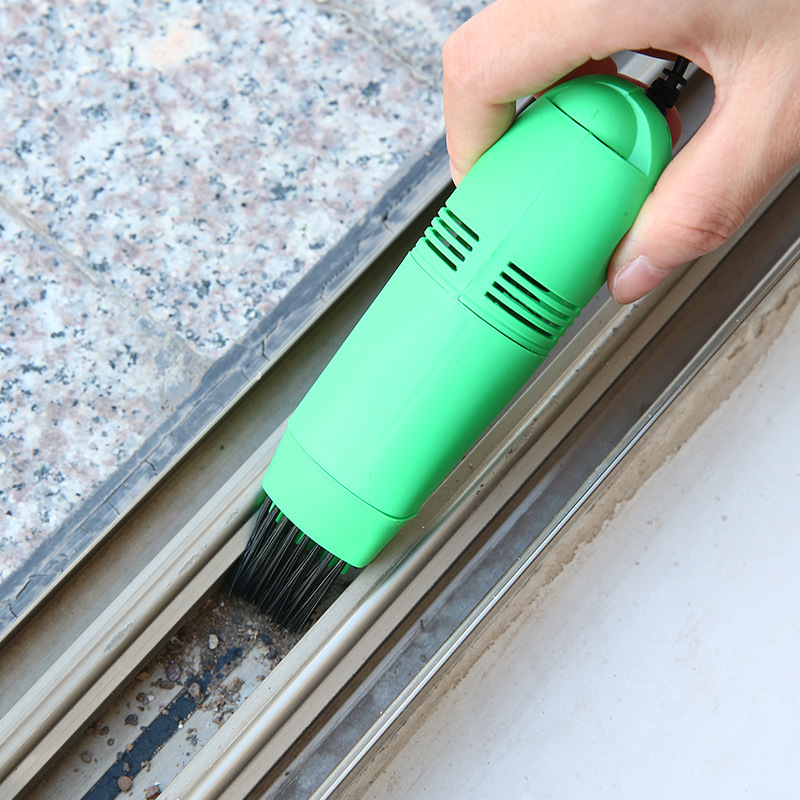 Keyboard vacuum cleaner, mini usb computer cleaning and clearing tool, portable laptop gap vacuum cleaner, dust removal brush details Picture