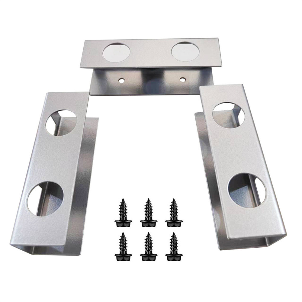 Factory direct supply notebook stand, storage stand, creative metal tray stand for notebooks under the desk, invisible storage Item Picture