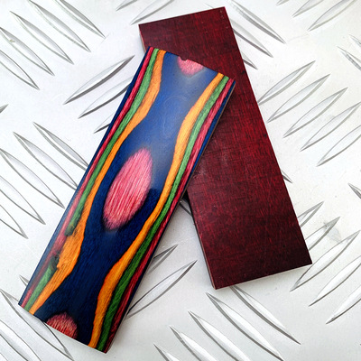 Colored wood knife handle material, bow and arrow wooden handle material, slingshot handle patch material, wood slingshot handle, engineered wood undefined