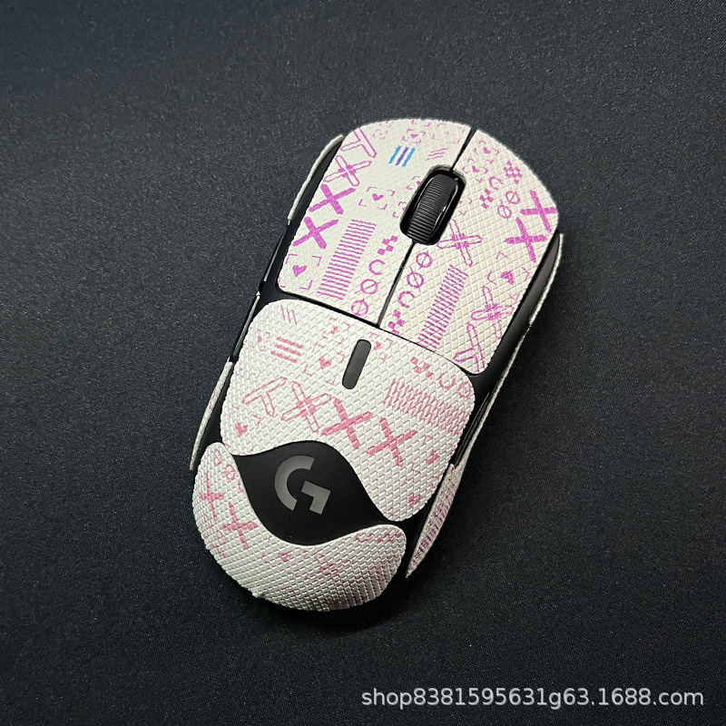 Logitech GPW First and second generation GPROX all-inclusive sweat-absorbing and sweat-proof hand stickers made of lizard skin Specification drawing