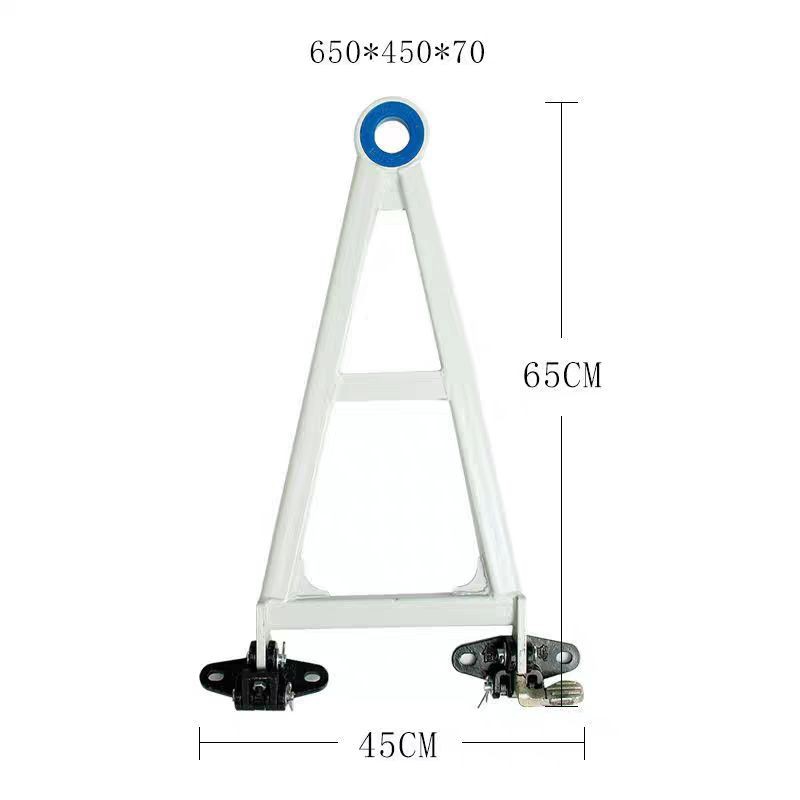 Type A front traction station tool, drag hook, logistics trolley, turnover material rack, loading and traction device 690/550 details Picture
