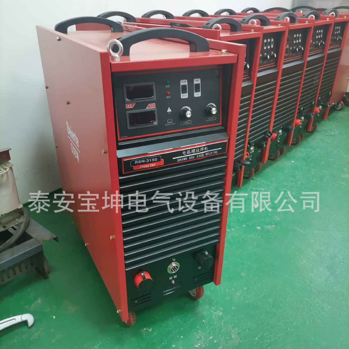 Export steel structure floor deck stud welding machine RSN-2500 arc stud welding machine 380V shear stud welding machine details Picture