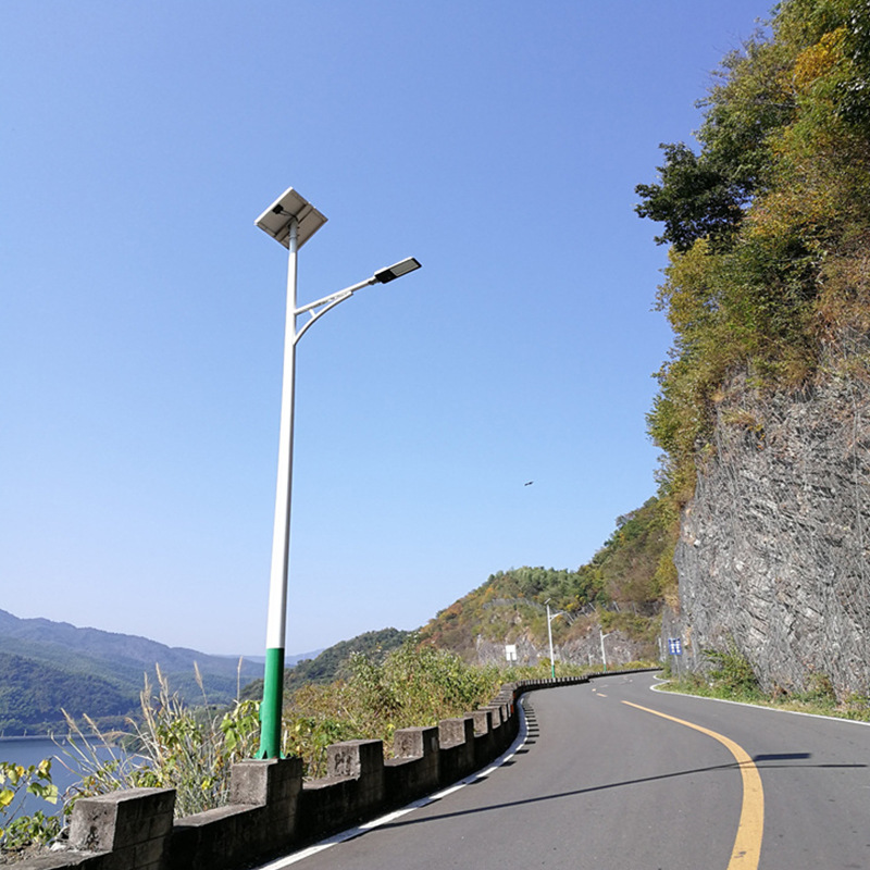Solar street lamps for the new rural construction project, LED street lamp poles, municipal solar street lamps Application Scenario
