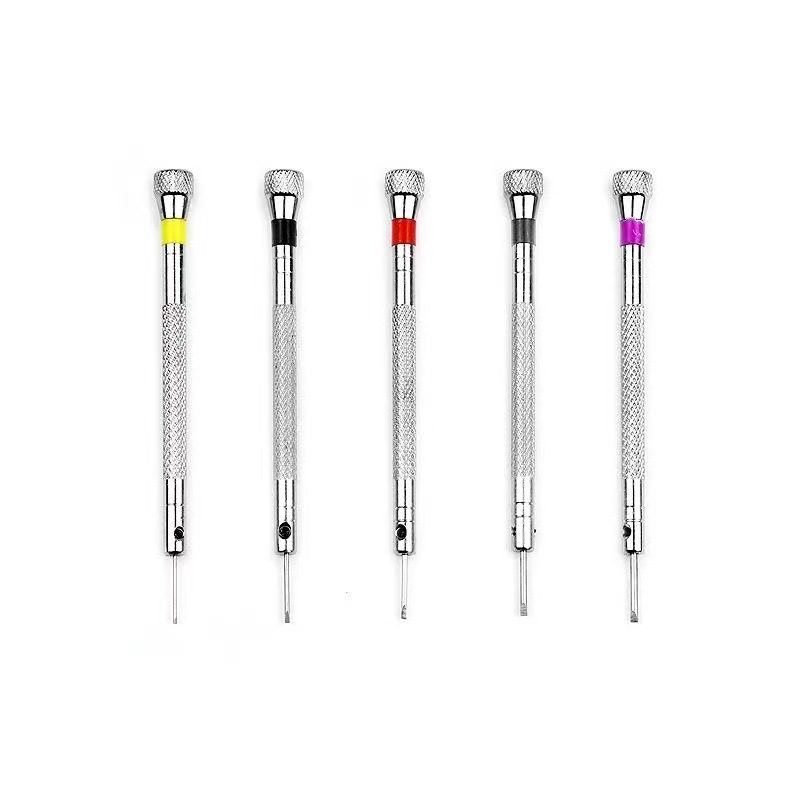 Factory direct sales of watches, glasses, toys, repair screwdrivers, non-magnetic flat-head cross mini screwdrivers, small sizes details Picture