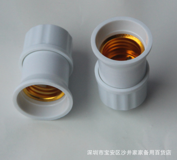Thickened screw-type suspended lamp cap, bakelite fire-resistant and flame-retardant lamp cap, screw-type lamp cap full figure