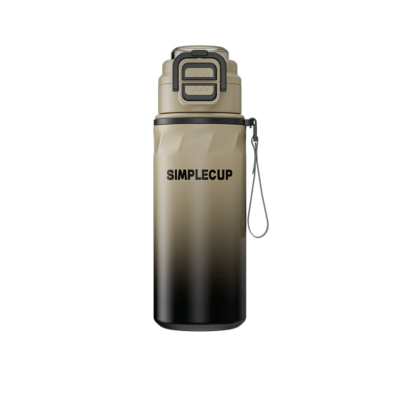 2025 New sports insulated cup, 316 stainless steel outdoor portable water cup, high appearance level, large-capacity straw cup Item Picture