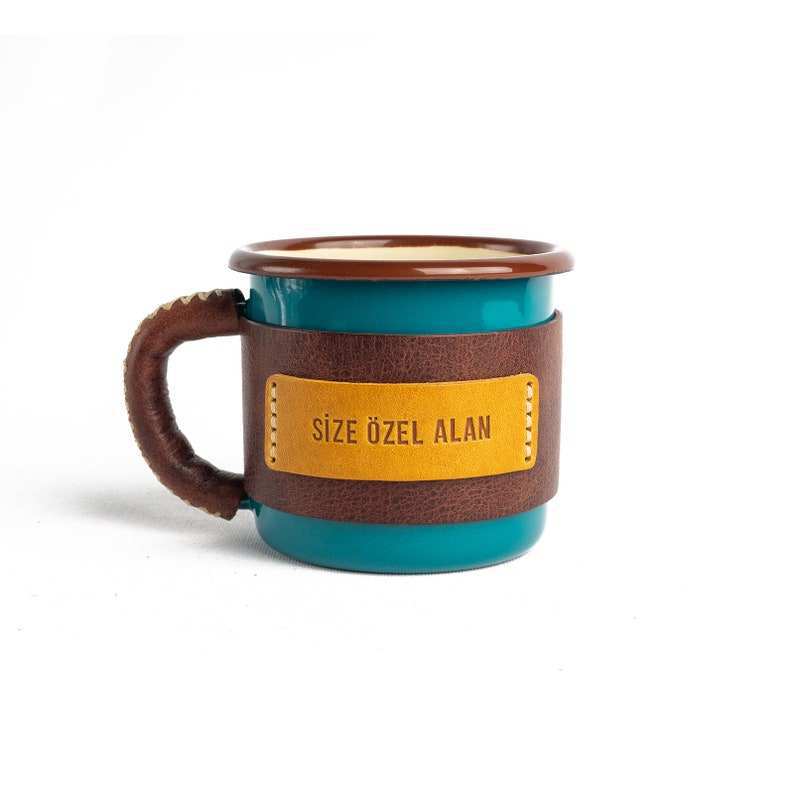 Amazon outdoor picnic camping enamel tea cups with open flame heating enamel vintage enamel coffee mugs details Picture