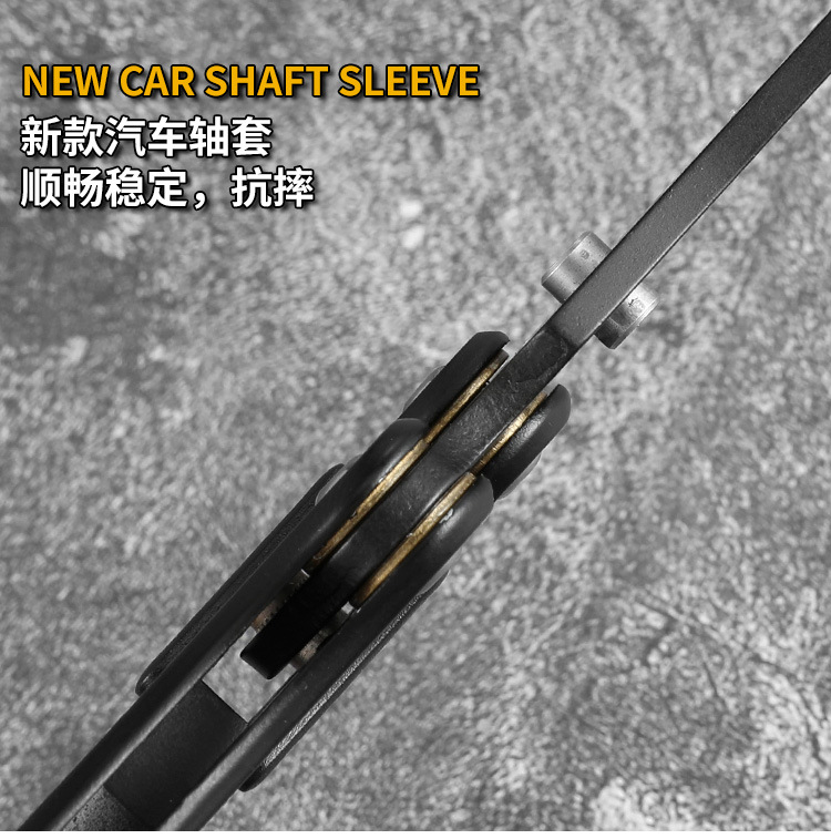 Factory direct sales of csgo butterfly knife folding training knife peripheral toys for beginners to practice swinging the knife safely without cutting details Picture