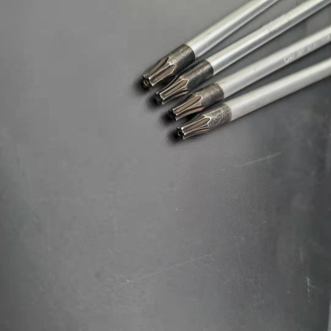 Extended cross-head screwdriver, star-shaped screwdriver, hexagonal screwdriver T20, internal hexagonal cross-head screwdriver Specification drawing