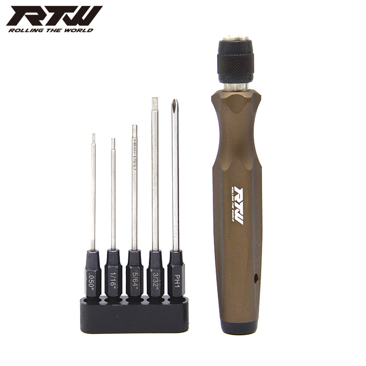 Hexagon socket metric screwdriver, Yatuo same factory HRC65 high-speed steel (HSS) (five-in-one) batch screwdriver details Picture