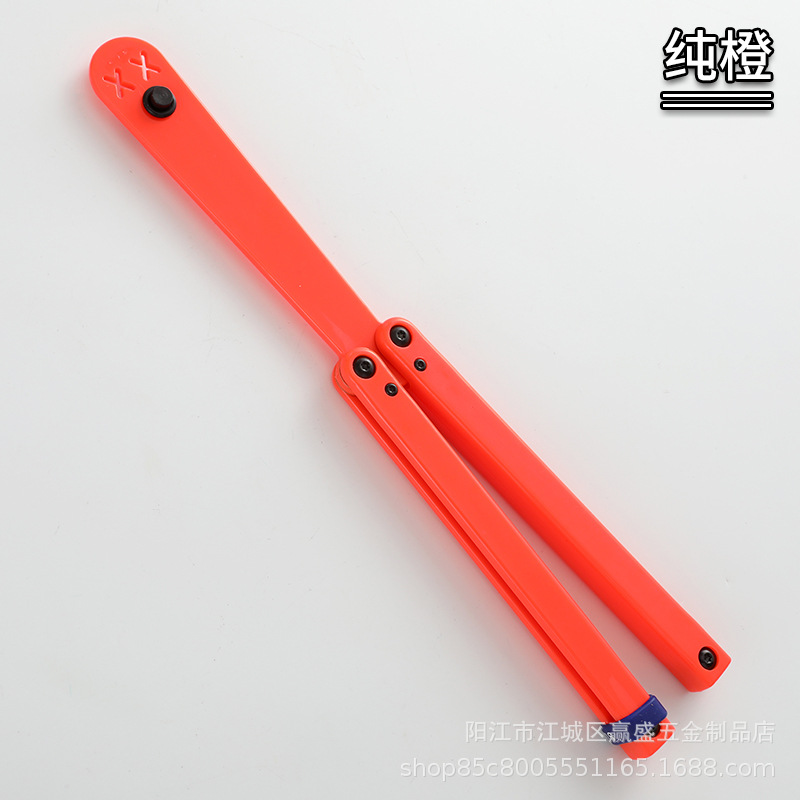Factory direct sales, Yapi Workshop, butterfly knife, swing knife, fancy plastic knife, training folding knife, squid safe, no sharp edge undefined