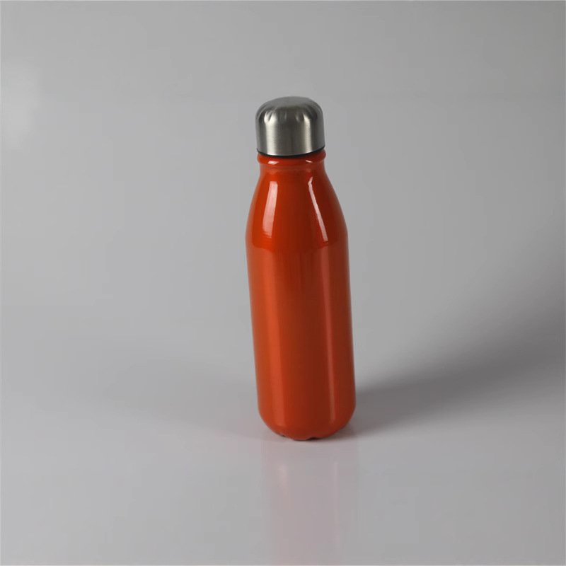 Cross-border exclusive aluminum cola bottles, sports water bottles, single-layer outdoor portable custom water cups, bowling Amazon cups Specification drawing