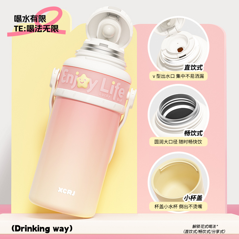 High appearance level 304 stainless steel household children's and girls' simple and portable anti-drop Yongkang water cup Application Scenario