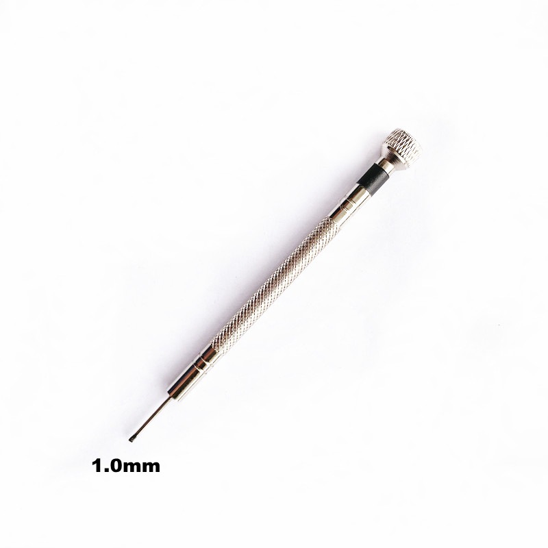 Watch repair tools: 1.0MM flat-head screwdriver, small screwdriver, screwdriver, eyewear and watch screwdriver Specification drawing