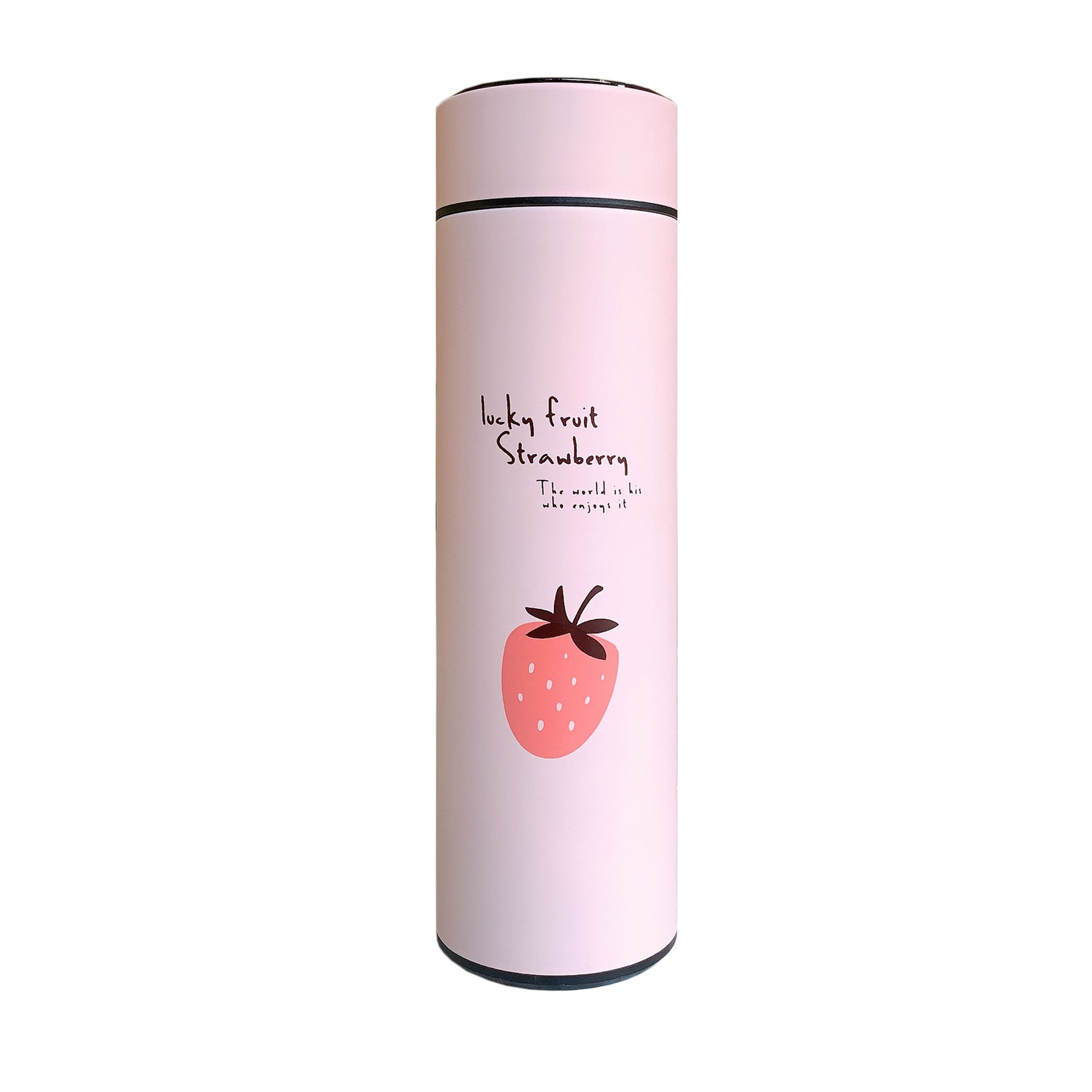 Smart temperature-measuring insulated cup, simple and cute, student and adult water cup, fresh and portable, large-capacity, high-end tea brewing cup Item Picture