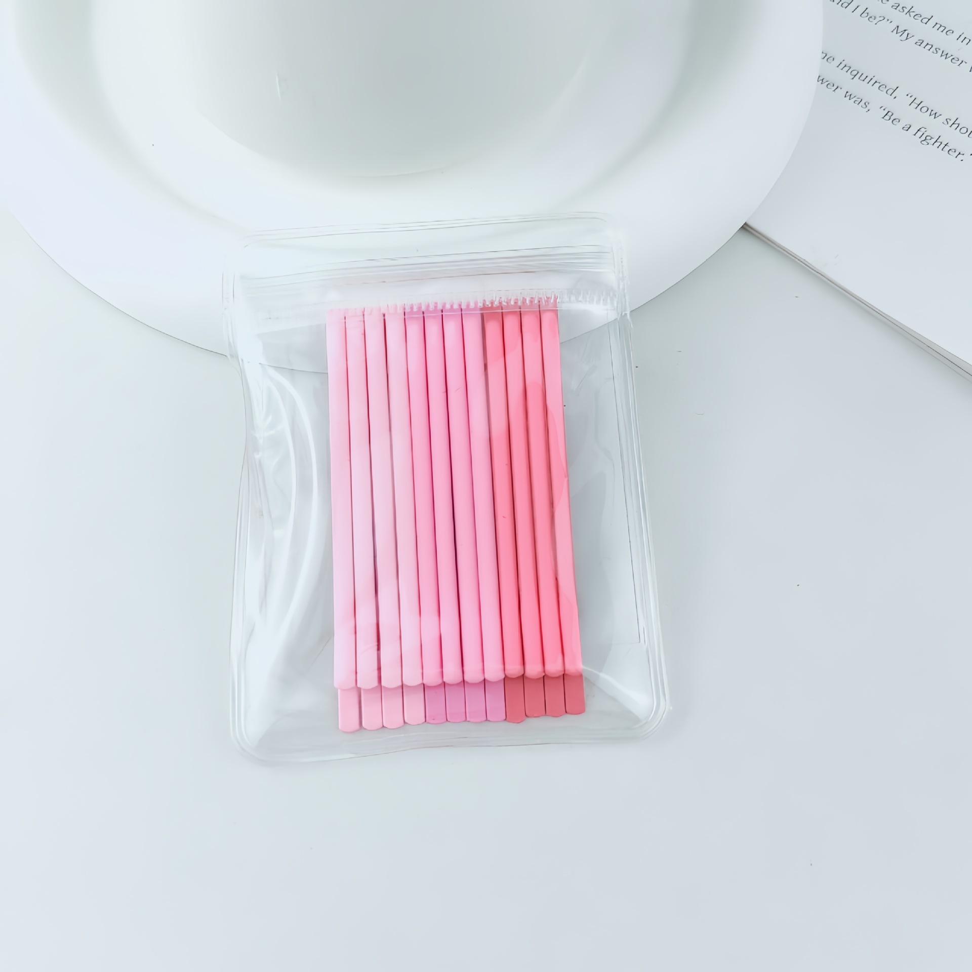 New children's hair clips insbb clips, popular one-line clips, candy-colored bangs clips, hair accessories and headwear details Picture
