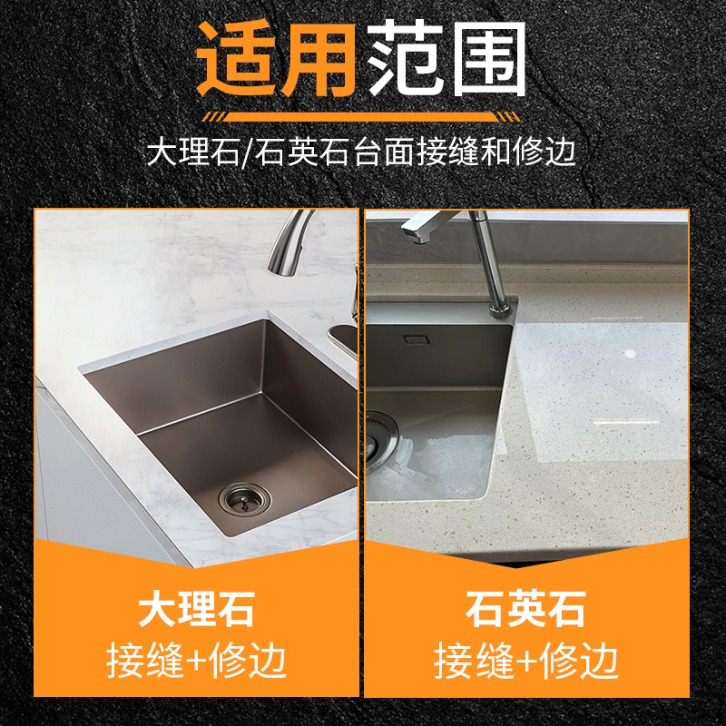 Dali quartz stone brazing seamless seam straight knife diamond stone cutter head stone countertop milling machine edge trimming and slotting tools details Picture