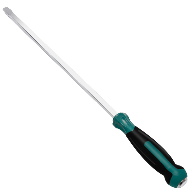 This extra-large screwdriver has a long rod that is extremely long and can strike a single character. It is also a super long screwdriver with a crowbar and a large screwdriver for self-defense Item Picture