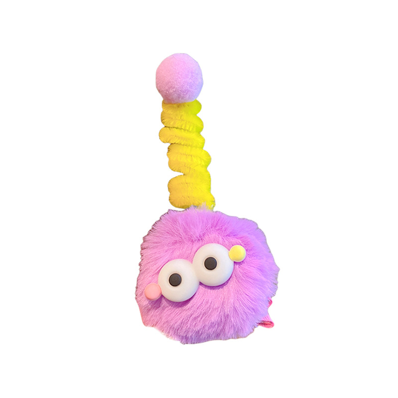 Cute and funny children, cute and ugly, twist rod hair clips, little girl cartoon fun hair clips, baby top clips, hair accessories for girls Item Picture