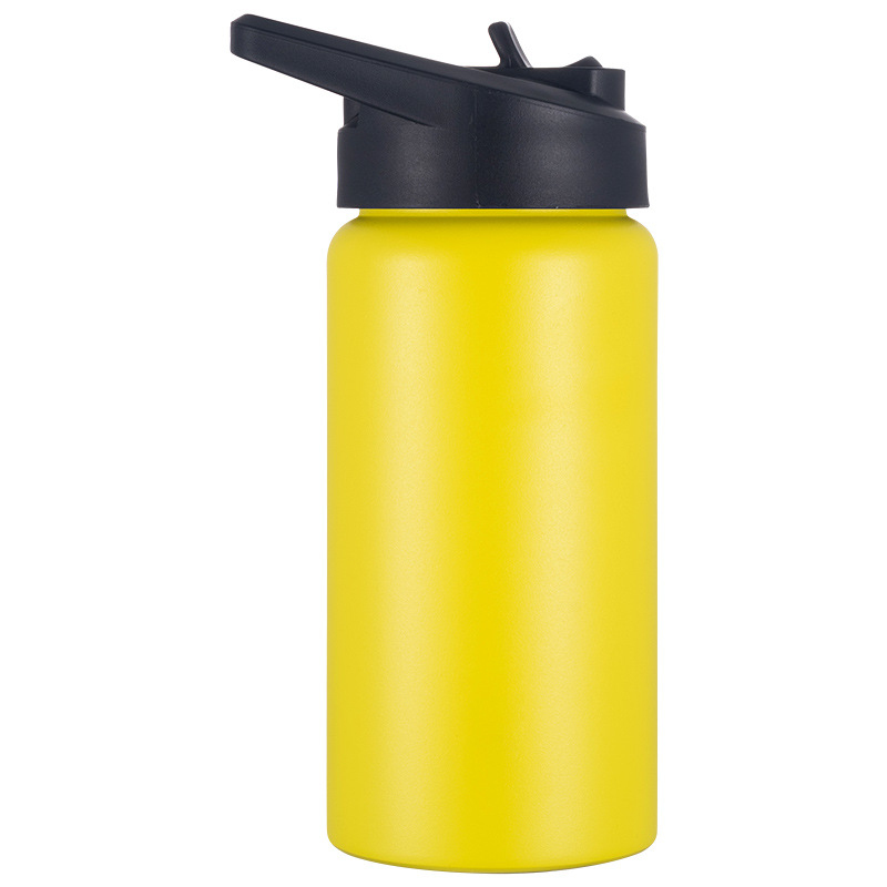 New 304 stainless steel insulated cup, outdoor portable sports water bottle, large capacity 12oz space pot in stock for wholesale Specification drawing